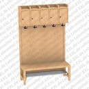 KiGa Garderobe, Fächer mit Tür