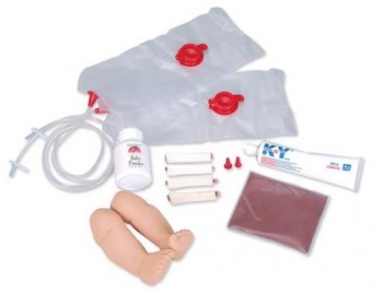 Reanimationspuppe mit EKG-Simulator