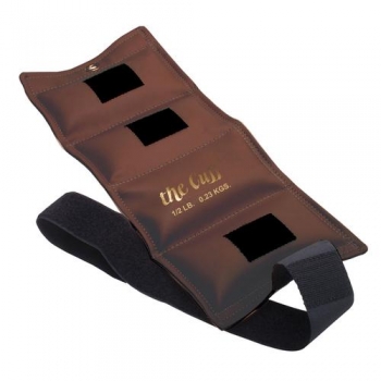 Gewichtsmanschette - 227 g - walnuss, Cando Cuff Weight