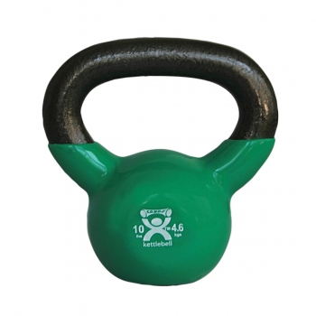 Kugelhantel Cando Kettle Bell, 4,5 Kg, grün