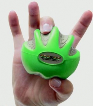 Übungsball Digi-Squeeze, mittel - grün, CanDo®