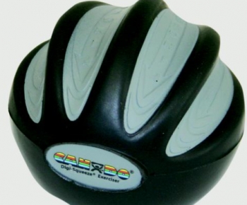 Übungsball Digi-Squeeze, extraschwer - schwarz, CanDo®