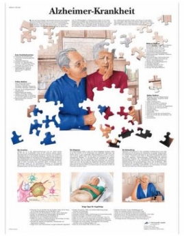 Lehrtafel - Alzheimer-Krankheit