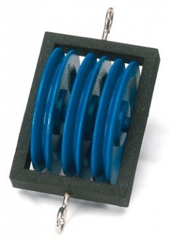 Flasche mit 3 Rollen