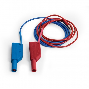 Adapterkabel 4-mm-Sicherheitsstecker/2-mm-Stecker, Paar
