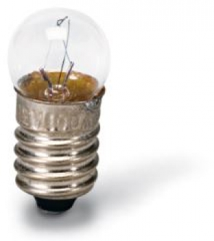Lampen E10, 6 V, 350 mA, Satz 10