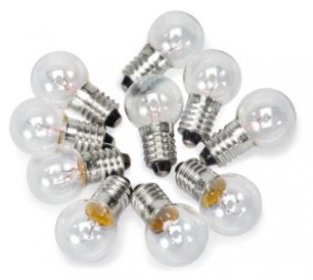 Lampen E10, 6 V, 1000 mA, Satz 10