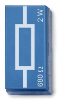 Widerstand 680 Ohm, 2 W, P2W19