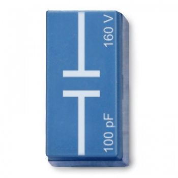 Kondensator 100 pF, 160 V, P2W19