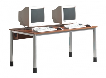 Computertisch mit Kabelkanal 160 x 80 cm