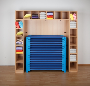 Regal für 20 Stapelliegen (121 404-20)