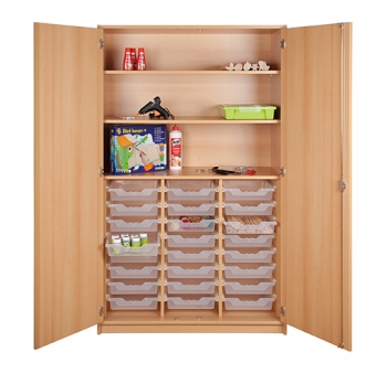 Werkschrank Mit 24 Ergo Tray Boxen Größe M