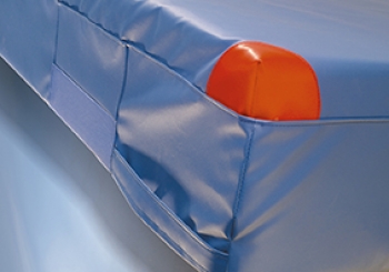 Weichbodenmatte Blau-Uni, RG 24/25