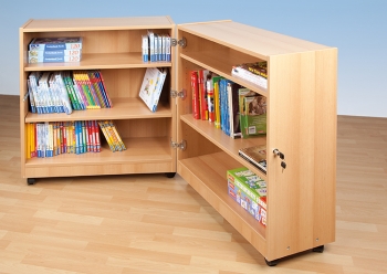 Mobile Klappbibliothek