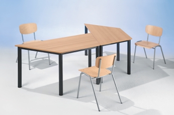 Trapeztisch 130x65 cm