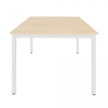 Quadrattisch 70x70 cm mit Quadratrohrfuß