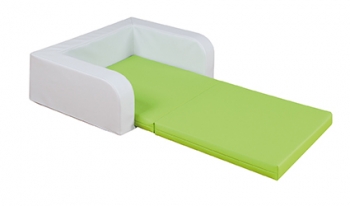 Matratze für Schaumstoffbettchen 100 cm lang (PTKB-04M)