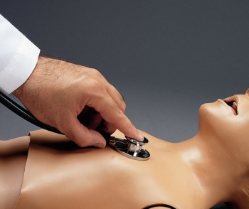 Herz- und Lungentonsimulation mit Stethoskop für R17720