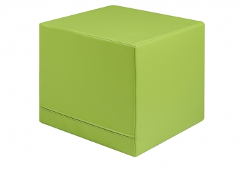 Polsterhocker CubeXL45-V5 - Sitzhöhe 45 cm, Kunstleder B1