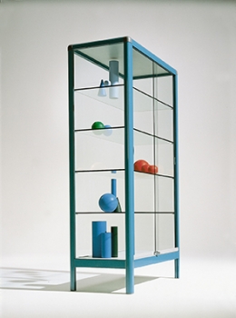 Glasvitrine mit Sicherheitsglas, 120x180x50 cm