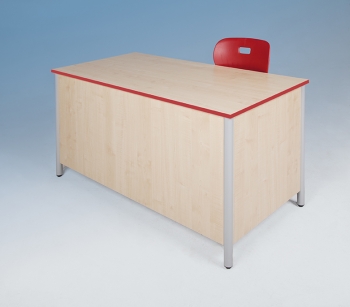 Lehrertisch mit 4 Schubladen