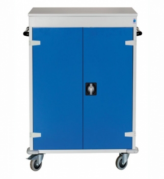 OR2061000113, Laptopwagen aus Stahl mit 16 Notebookfächer