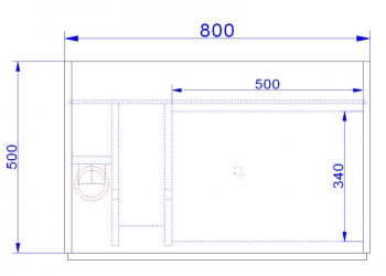 Notebooktower mit 13 Fächern, fahrbar, B/H/T 80x150x50cm