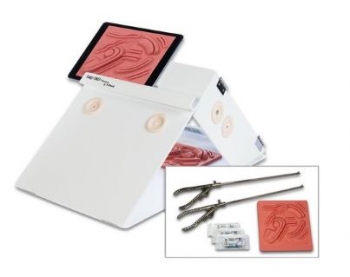 Laparoskopie Trainer, Paket LT Lap Tab Trainer mit Seitenanschlüssen