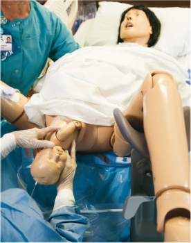 Mutter und Neugeborenen Geburtssimulator, Erweitert