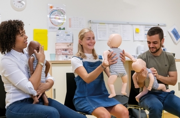 Baby Übungspuppe Reanimation, Little Baby QCPR