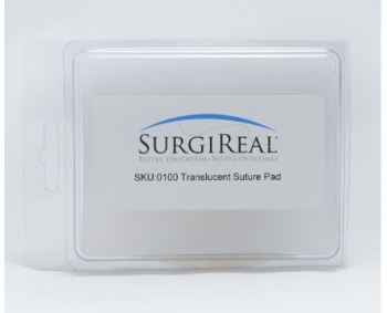 Durchscheinendes Nahtpad