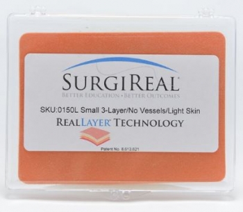 3-lagiges RealSuture Nahtpad ohne Gefäße hellhäutig