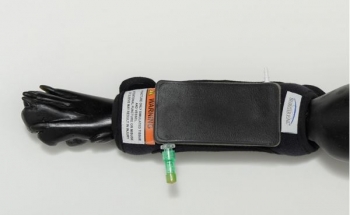 Gefäßzugangs-Beinhalterung, tierisch (Hund)