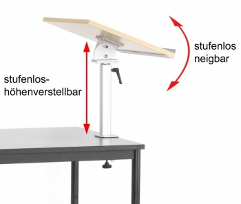 Tischrednerpult höhenverstellbar