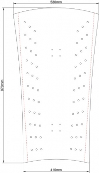 Rednerpult Slim-Line Plus Komplettset
