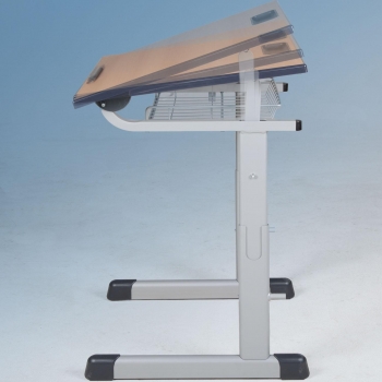 Schülertisch 70 x 55 cm, schrägstellbar, höhenverstellbar