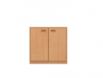 Korpusschrank BxHxT 82x80x40 cm 2 Türen