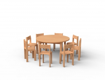 Stuhl & Tisch-Set Nr 3