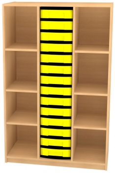Materialschrank 14 flache Boxen