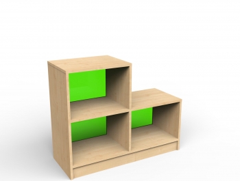 Schrank mit 3 Fächern