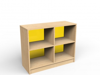 Schrank mit 4 Fächern
