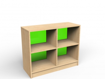 Schrank mit 4 Fächern