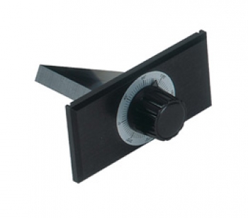 Polyoxymethylen (POM)-Platte in Probenhalter mit Winkelskala