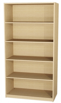 Regalschrank, BxHxT 95x190x40 cm offen, 4 Einlegeböden