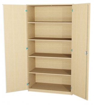 Schrank mit 5 großen Fächern BxHxT 120x190x50 cm