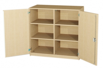 Unterschrank mit 2 Türen, 6 Fächer