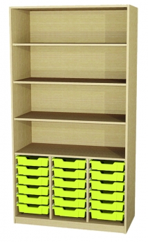 Materialschrank 18 Schübe und 4 Fächer