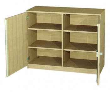 Unterschrank mit 2 Türen, 6 Fächer