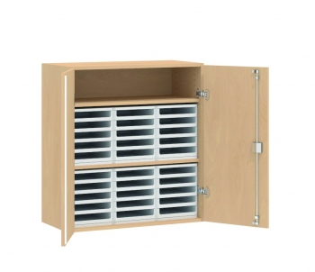 Formular-Aufsatzschrank und Kleinfachschrank, 30 30 Formularschübe
