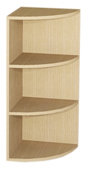 Aufsatz-Ecktschrank BxHxT 40 x 110 x 40 cm